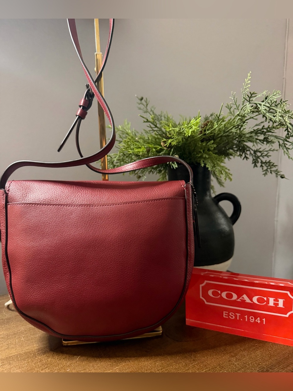 Coach Hudson Leatherware Crossbody Bag - Picture 2 of 12